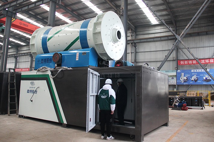 土壤淋洗修复设备生产车间