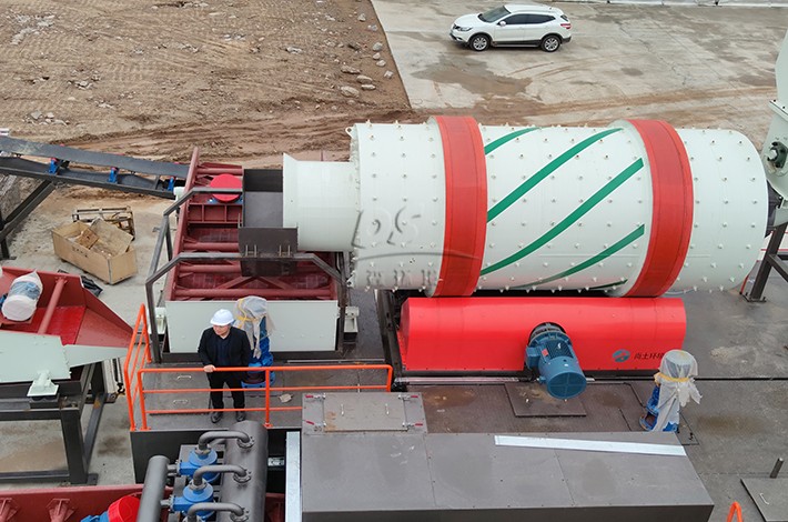 撬装式土壤淋洗设备运行现场