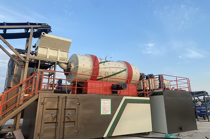 撬装式土壤淋洗设备修复现场 撬装式土壤淋洗设备修复现场