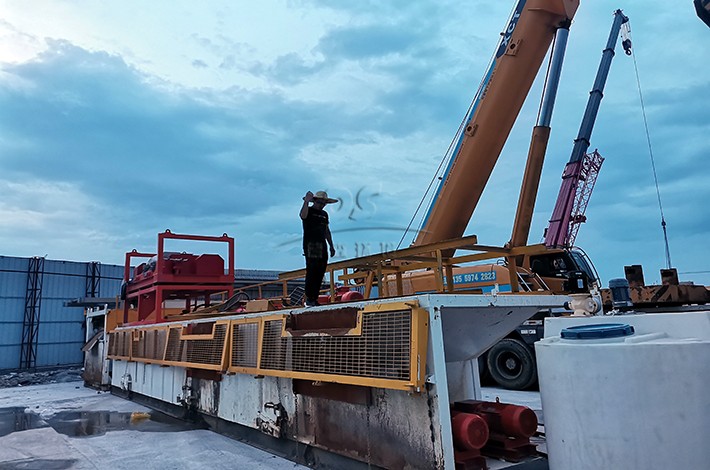 土壤污染修复项目现场