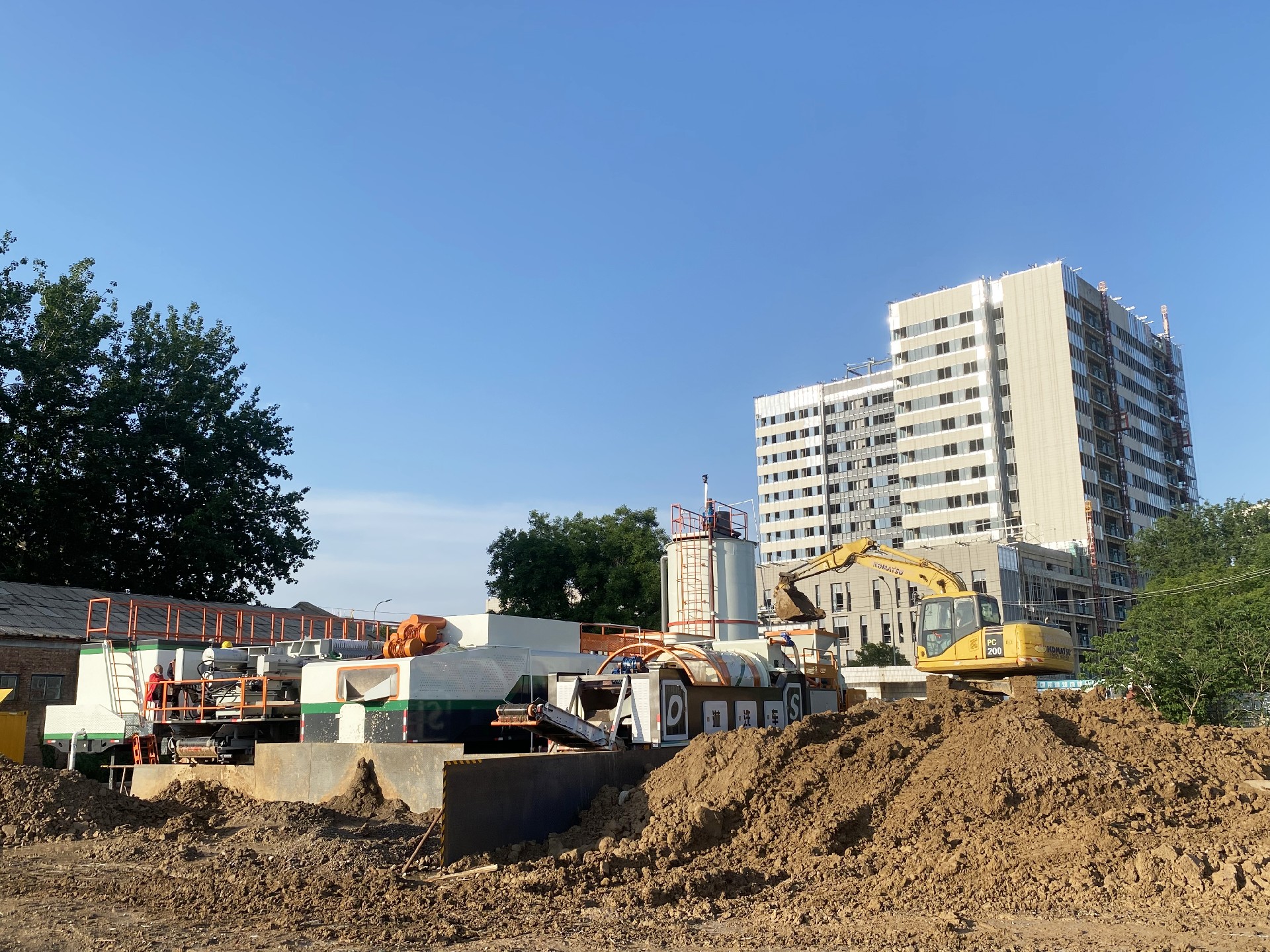 LETOU乐投移动式土壤淋洗设备