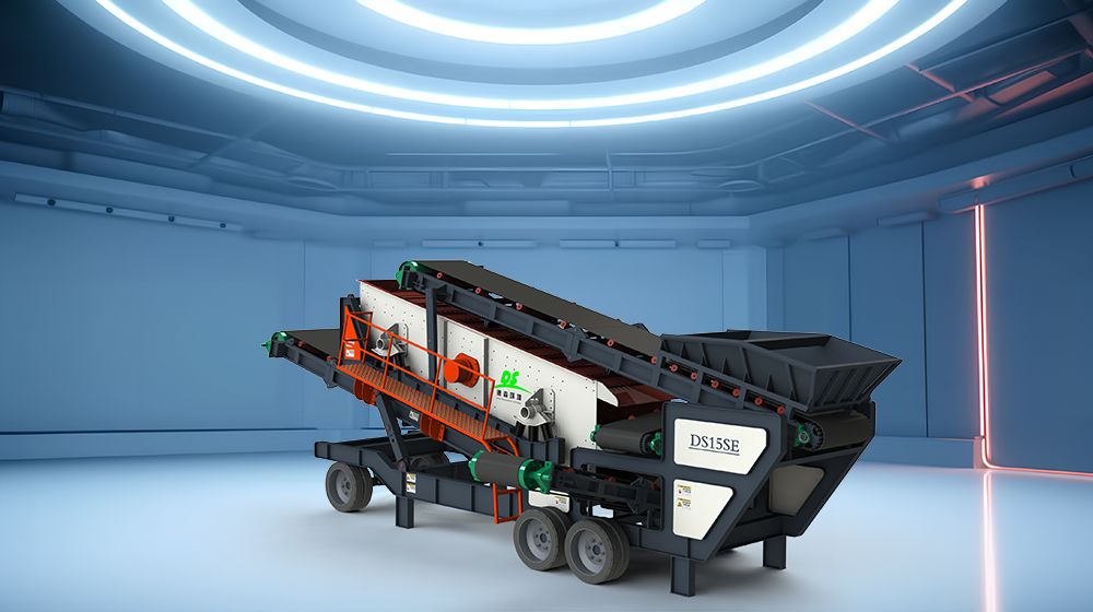 LETOU乐投简易万能移动筛分站