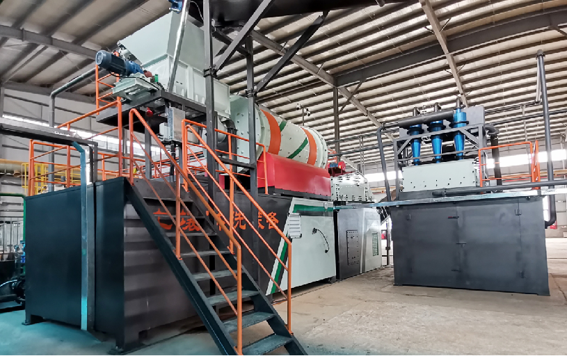 LETOU乐投集成式淋洗设备应用现场