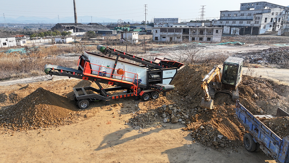 LETOU乐投移动筛分车